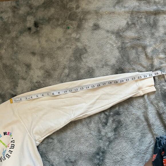 Karmagawa No Planet B Hoodie Ivory Mens Medium - Picture 4 of 10